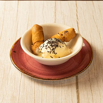 tequeños con helado